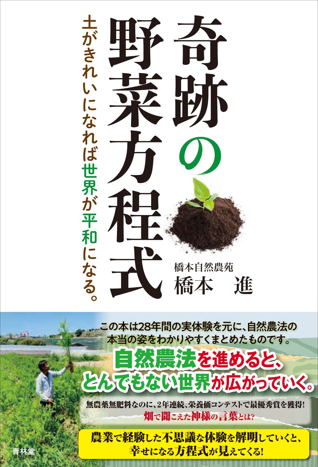 奇跡の野菜方程式 土がきれいになれば世界が平和になる | 橋本進 |本
