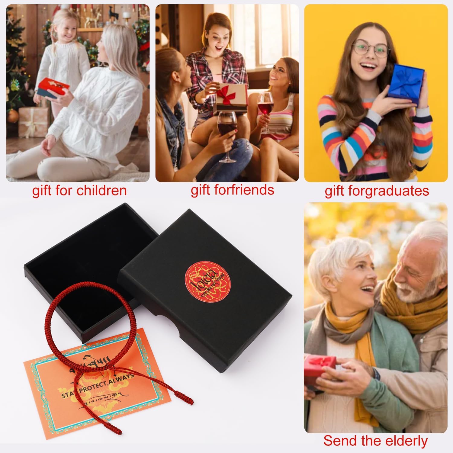 Authentic blessed Tibetan monks handmade Dorje Knot protection bracelet for women and men with a talisman - Image 8