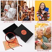 Vista 6 de Auténtica pulsera de nudo Dorje bendecida hecha a mano por monjes tibetanos con protección y talismán para mujeres y hombres