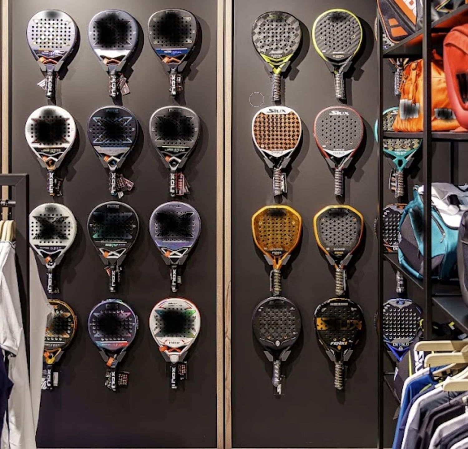 Wall Mount Hanger for Padel Racket (Set of 2)