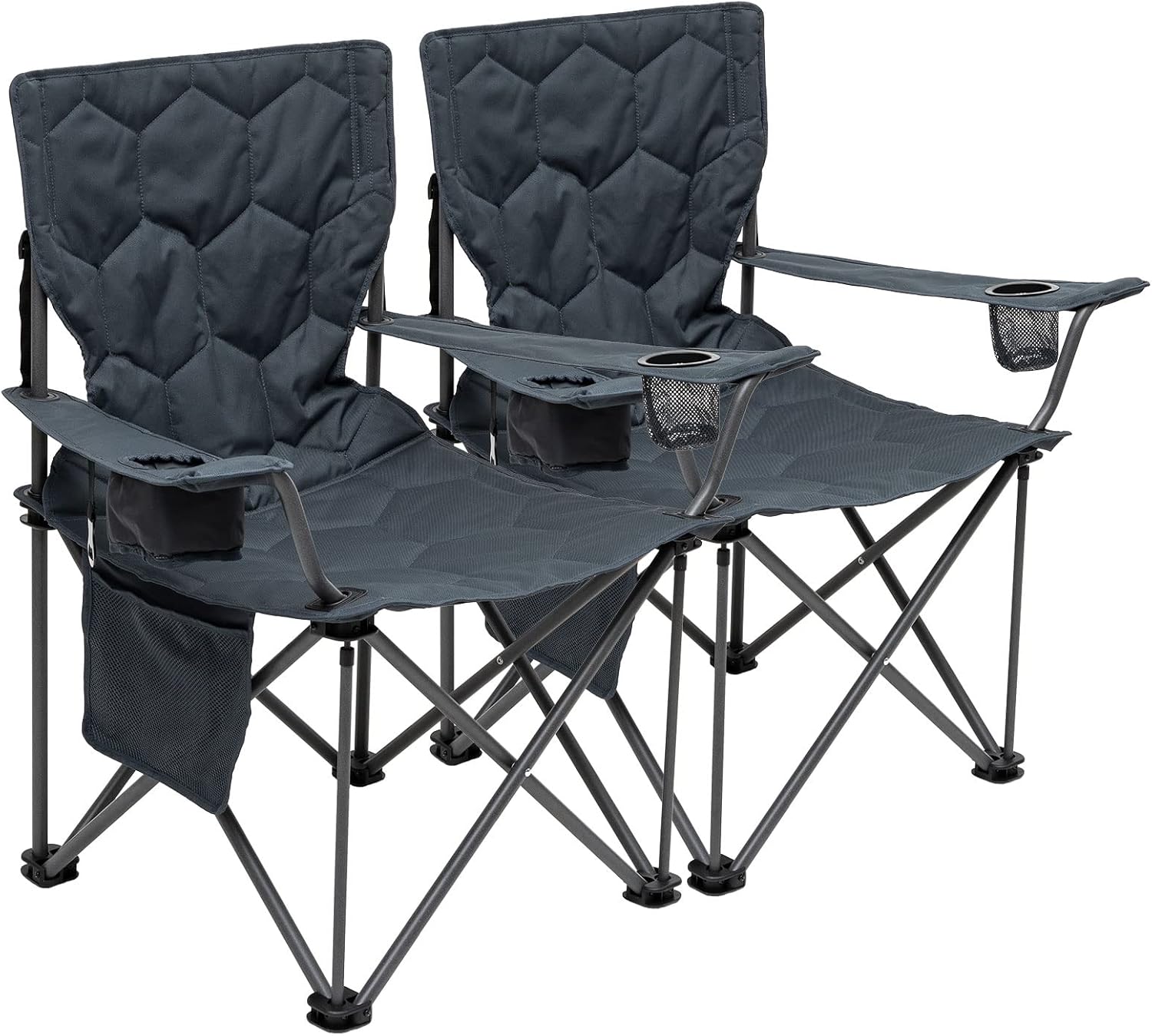 SUNNYFEEL XL Oversized Camping Chair 2 Pack, Folding Camp