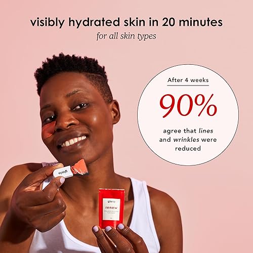 Miniatura 7 de Glorio Kit de descubrimiento de mascarillas de arcilla para tratamiento facial, paquete de 4 (1.6 onzas con aplicador), mascarilla para el cuidado