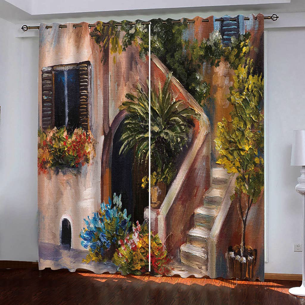 Rideaux et draperies opaques isolants thermiques anti froid 140x260cm