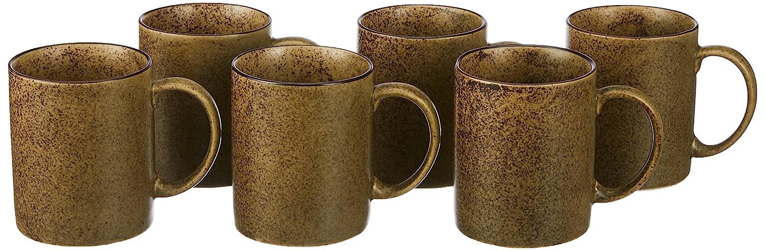 Tasses à café blanches (lot de 6) élégantes pour vos pauses de thé quotidiennes