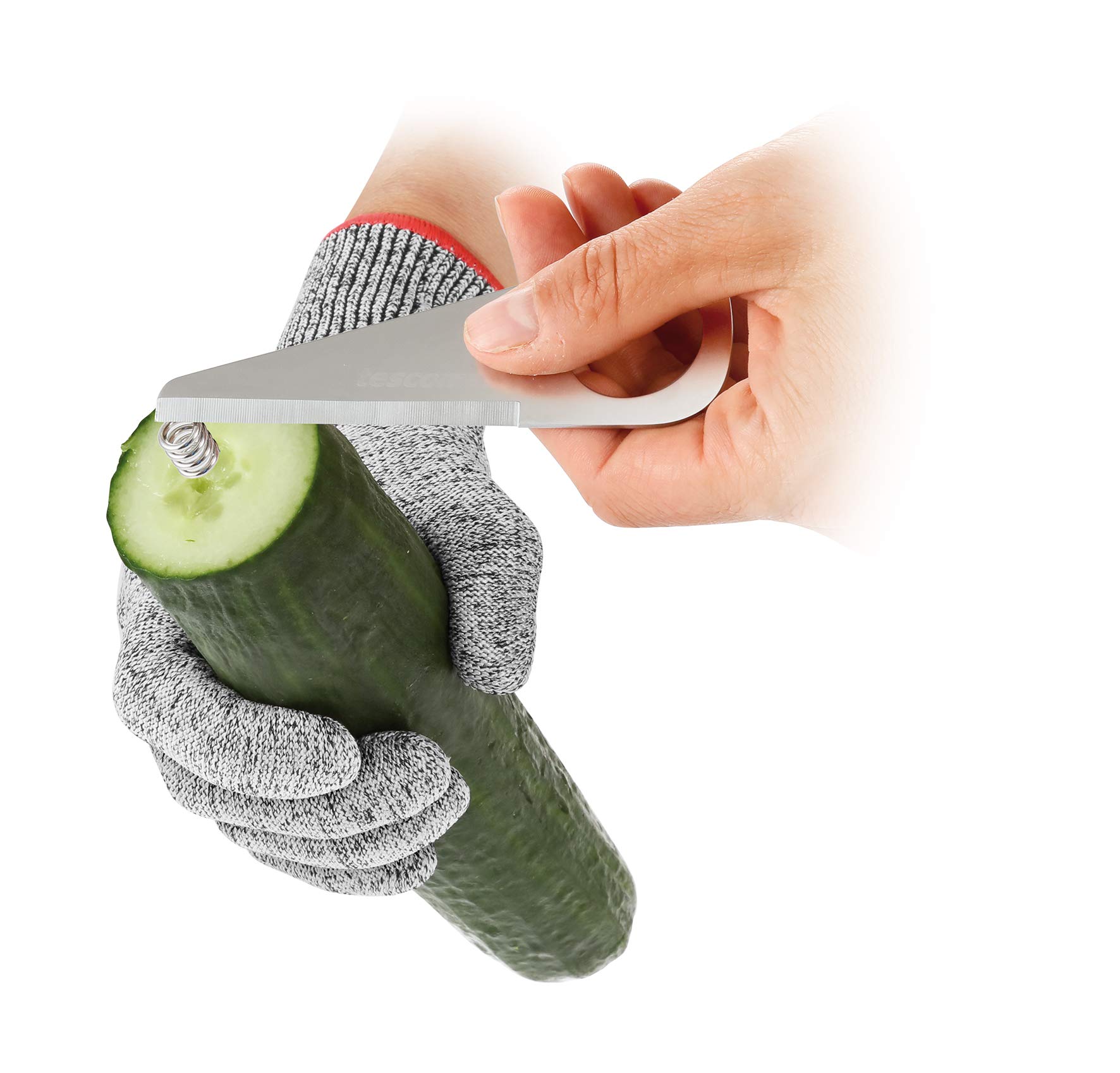 Tescoma GrandCHEF Spiral Vegetable Decorator, grey