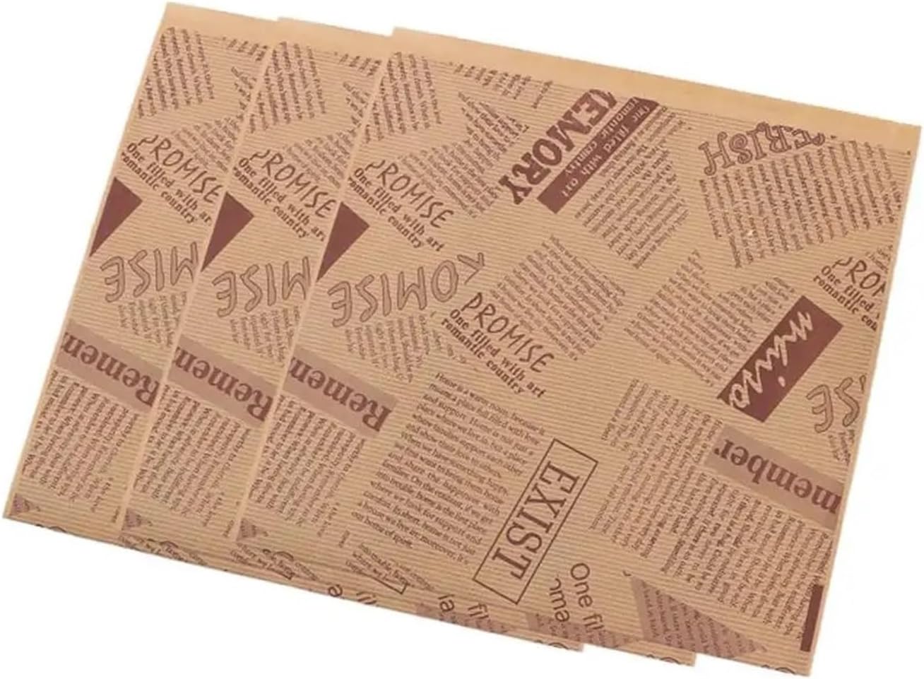 500-Count Non-Stick Parchment Sandwich Wrappers with Cute Patterns – Essential Food Coverings for Baking & Kitchen Gadgets(02)