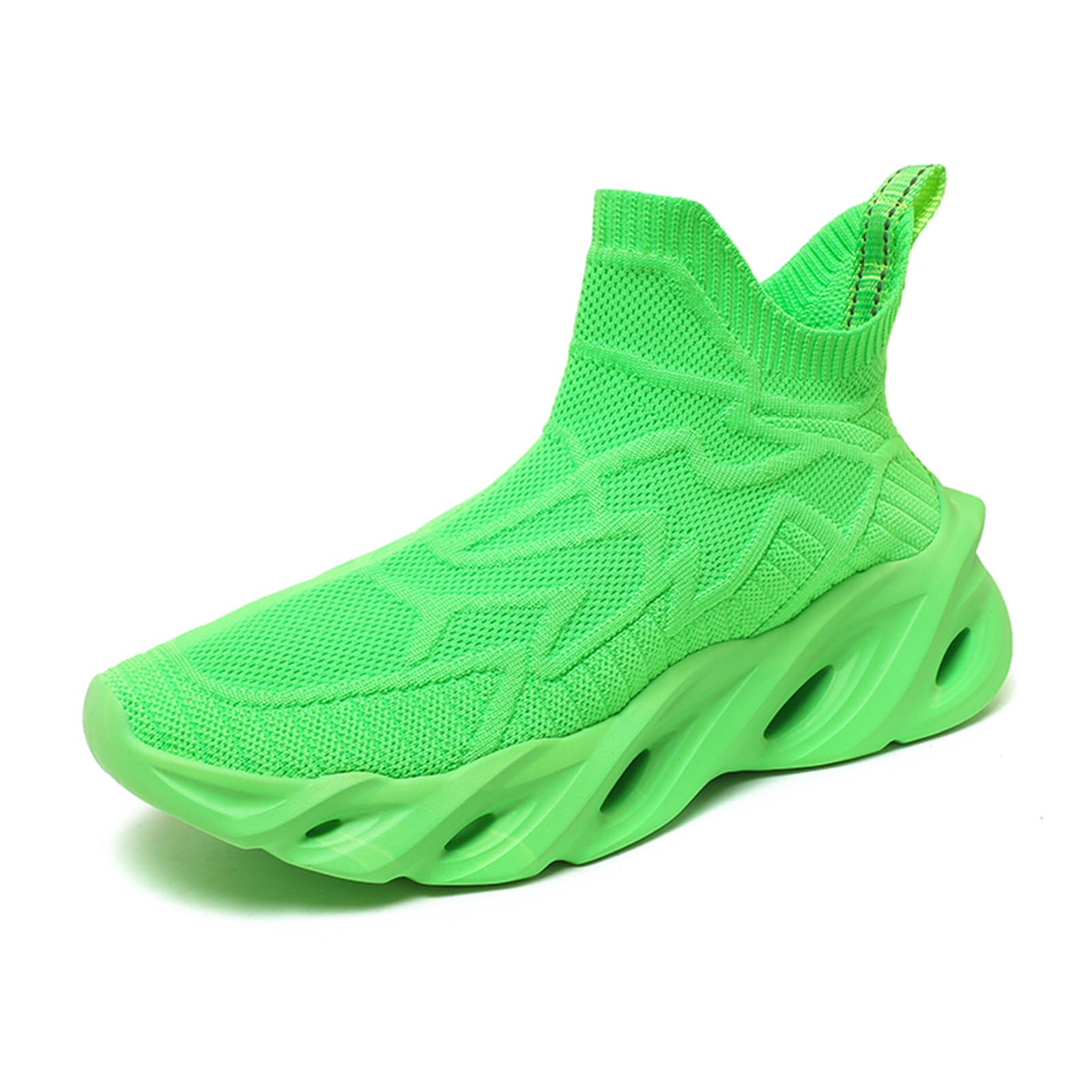 Men's High Top Sneakers Lightweight Running Shoes Tennis Athletic Shoes Casual Walking Sh…