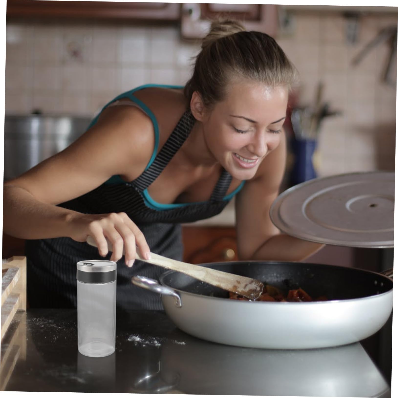 Gewürzflaschen Aus Glas 150ml 4 Stück Hitzebeständig Und Geschmacksneutral Vielseitige Küchen Aufbewahrung Für Salz Pfeffer Chili