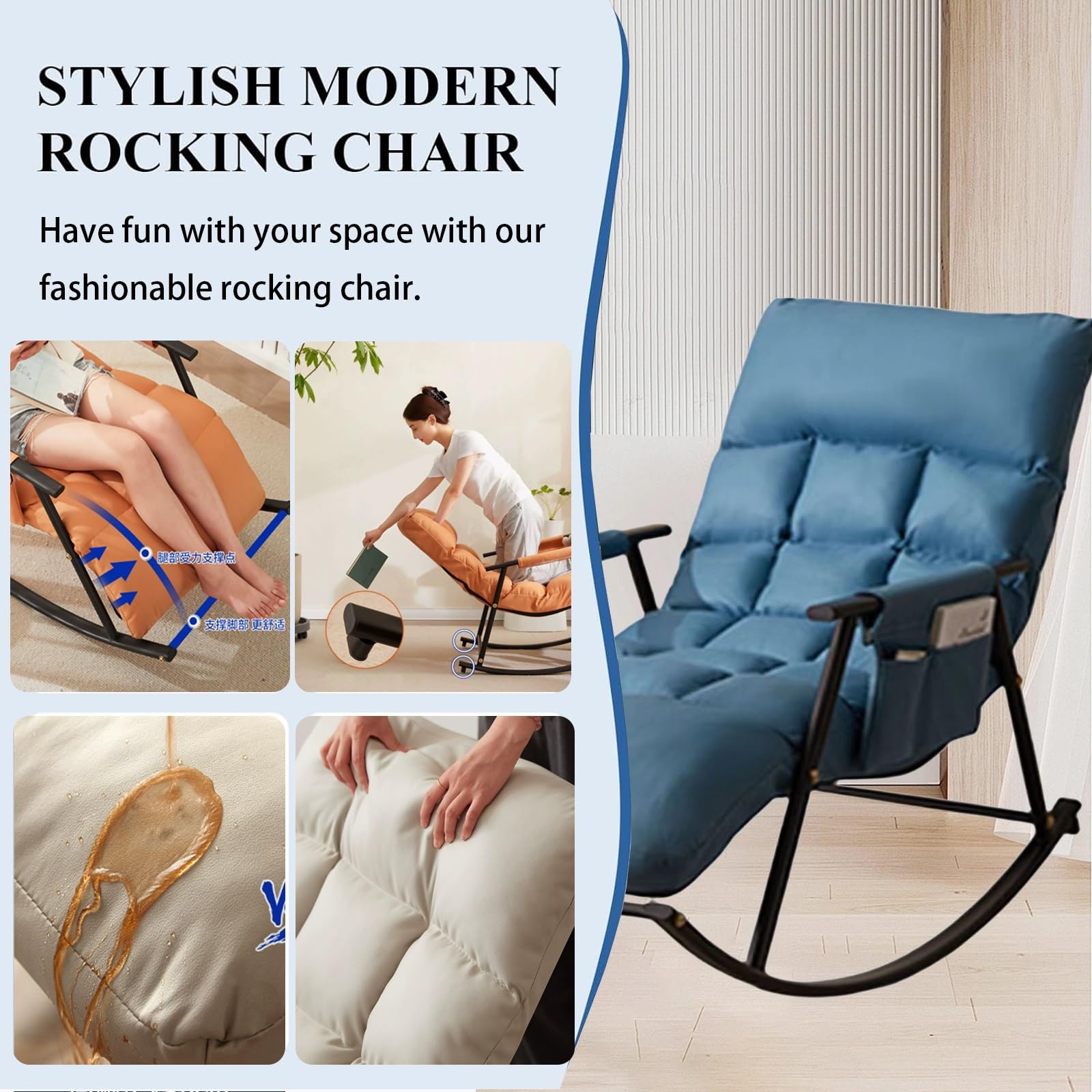 Sillones Para El Salón,sillon Relax,mecedora Ajustables En Seis Posiciones,butacas De Salon,mecedora Lactancia,sillon Lectura,sillones,sillón Relax,butaca Dormitorio,silla Dormitorio,sillones Relax (