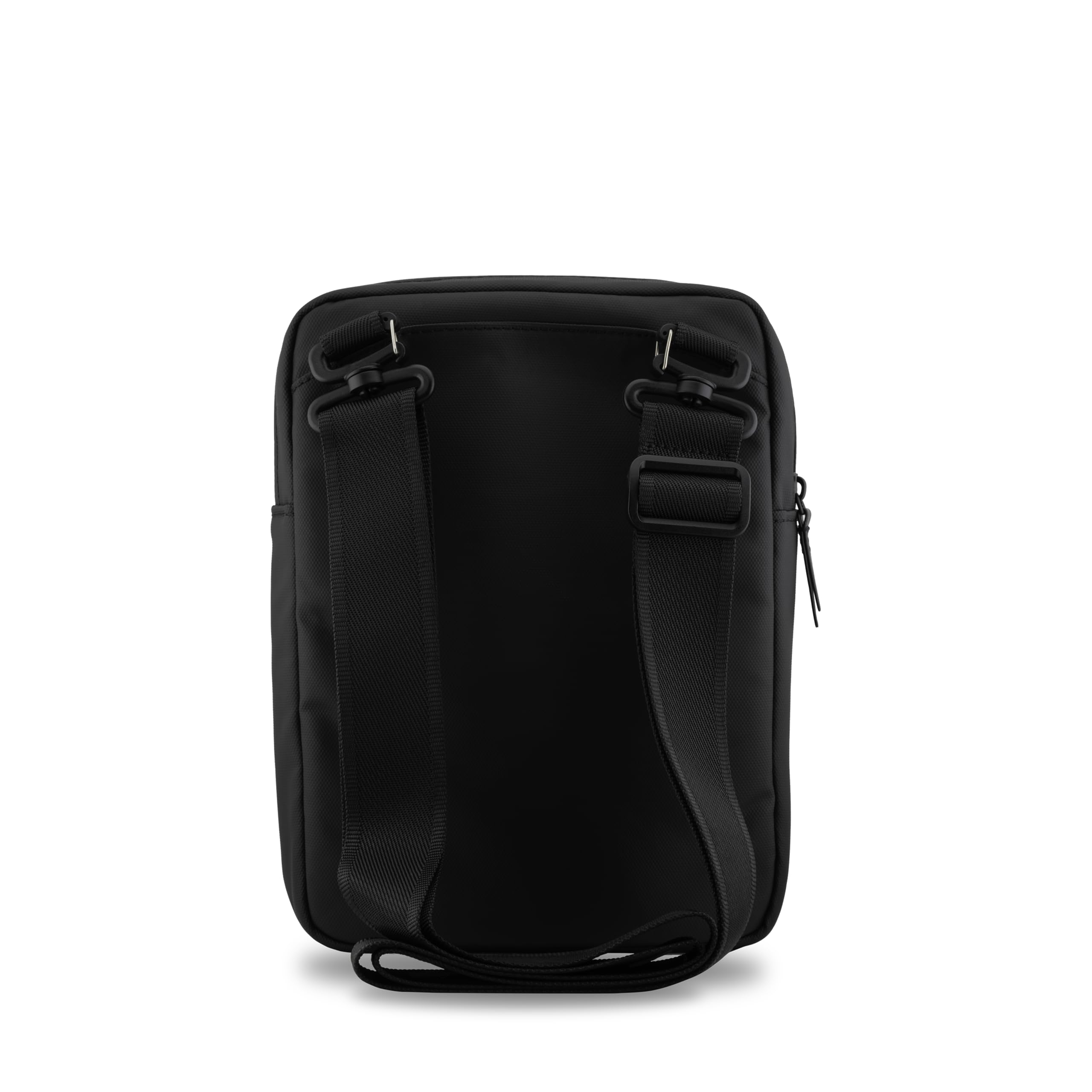CroX - Bolsa cruzada de hombro a prueba de olores de 4L con tecnología X-Flow, unisex, elegante y minimalista, Negro - 2