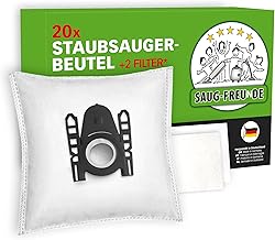SAUG-FREUnDE | 20 sacs d'aspirateur pour Bosch série 6, BGB6MPOW, BGB6PET2, BGB6SIL1, BGB6X300, BGB6X330, BGL6HYG2, BGL6LHYG, BGL6POW1, BGL6POW2, BGL6SIL2, BGL6TSIL, etc. (SI3)