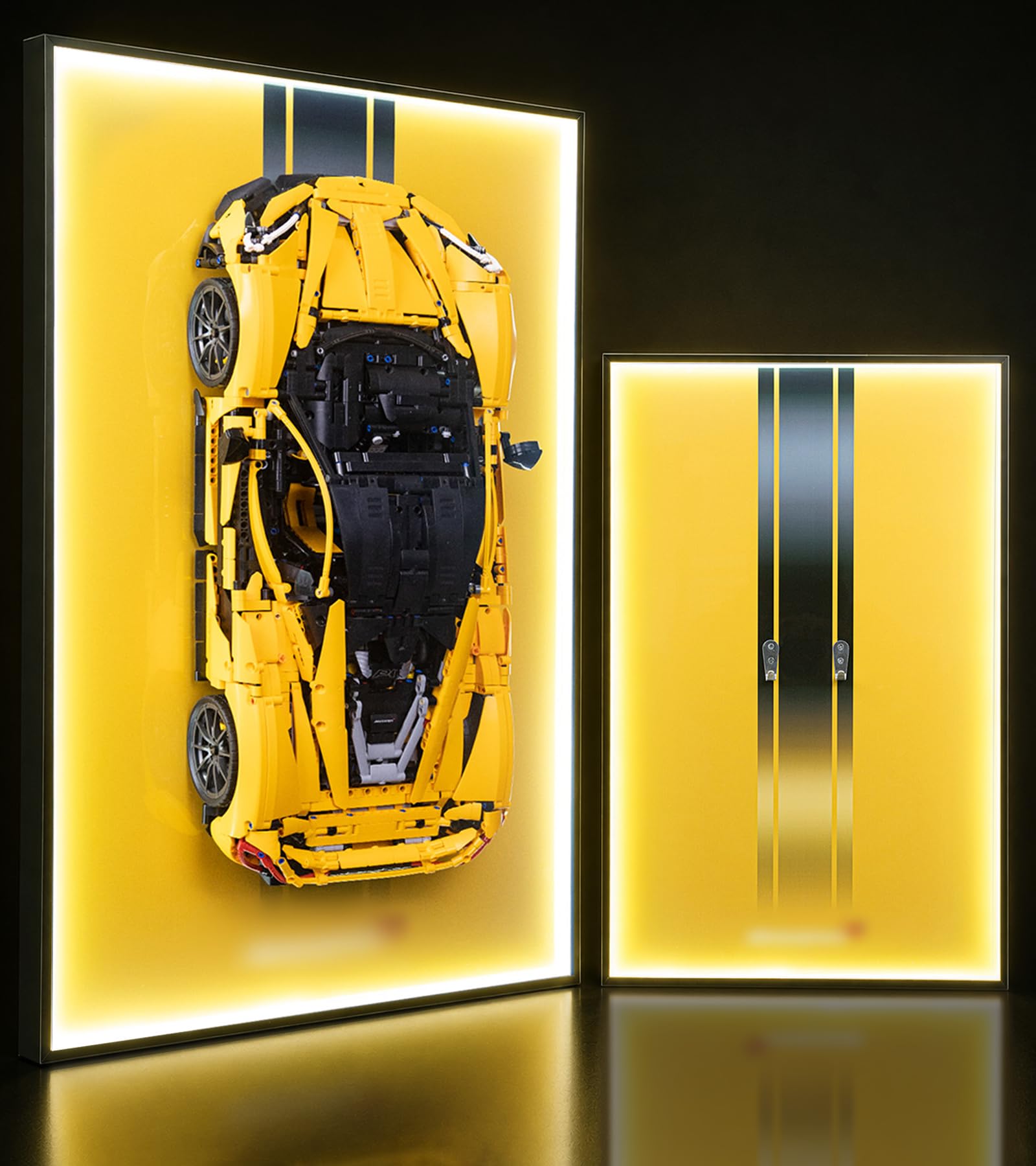 Display Wallboard with Led Light for Lego Technic 42172 McLaren P1 Hypercar | Display Wal…