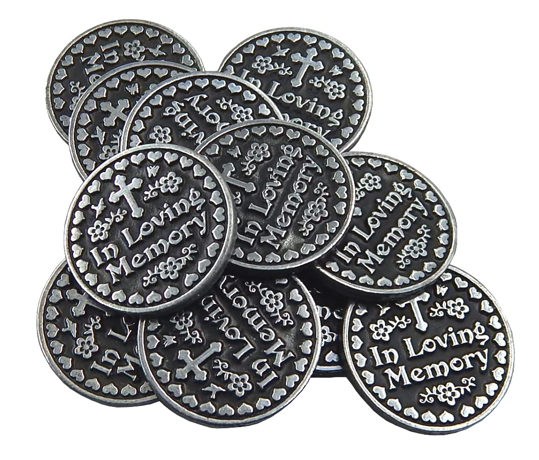 Buy CAG Twelve in Loving Memory Pocket Tokens Bulk Set of Remembrance