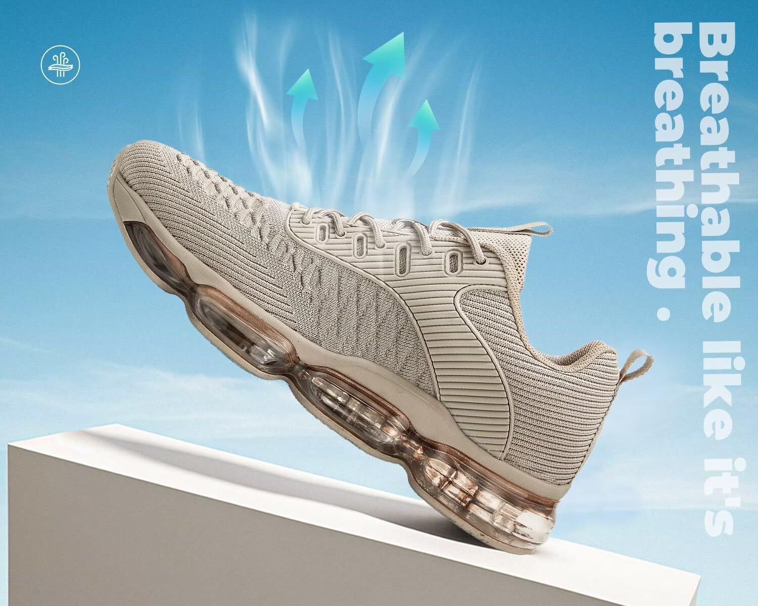 Kapsen Mens Running Shoes Air Cushion Tennis Walking Sneakers Casual Sport Gym Jogging