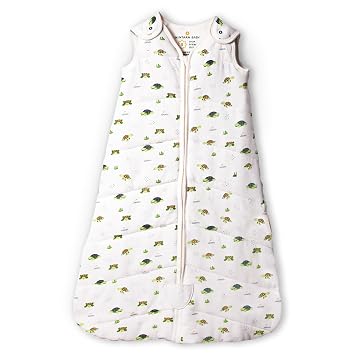 1.5 TOG Sleep Sack - Premium Organic Cotton, Soft, Breathable, Wearable Blanket for Newborns, Infants & Toddlers 0-6 Months, Unisex Baby Sleeping Bag, Gifts for Babies