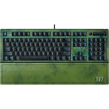 Razer BlackWidow V3 Mechanical Gaming Keyboard: Green Mechanical Switches