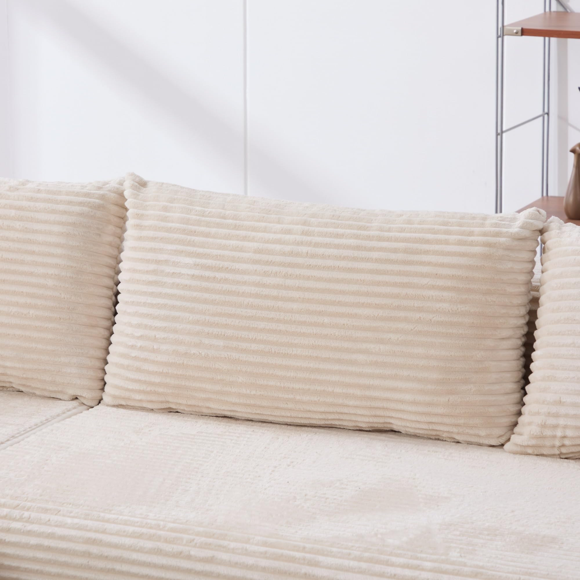 Generisch Sofá modular chenilla 30D espuma marfil para viviendas