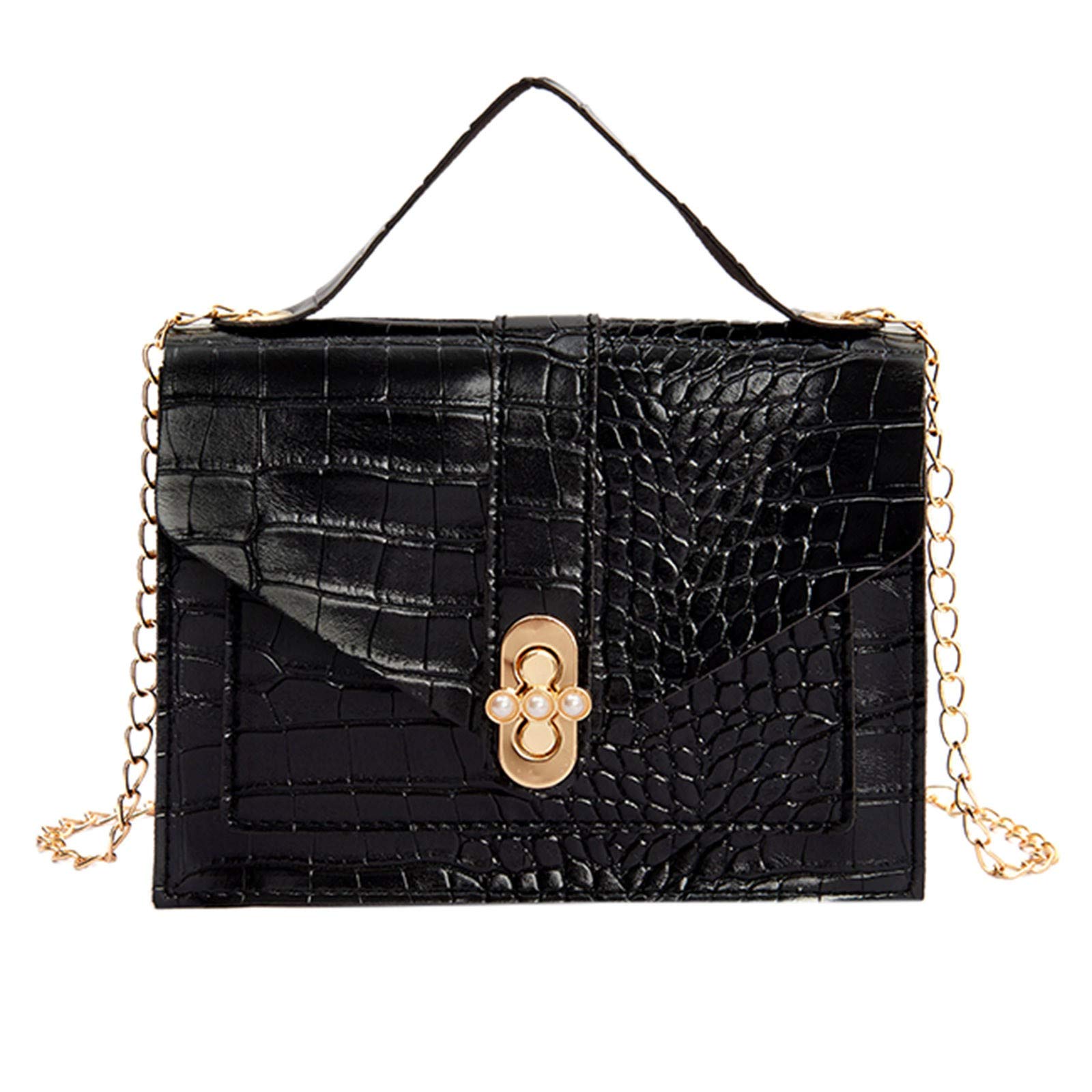 Sacs à main en cuir de qualité pour dames au design géométrique