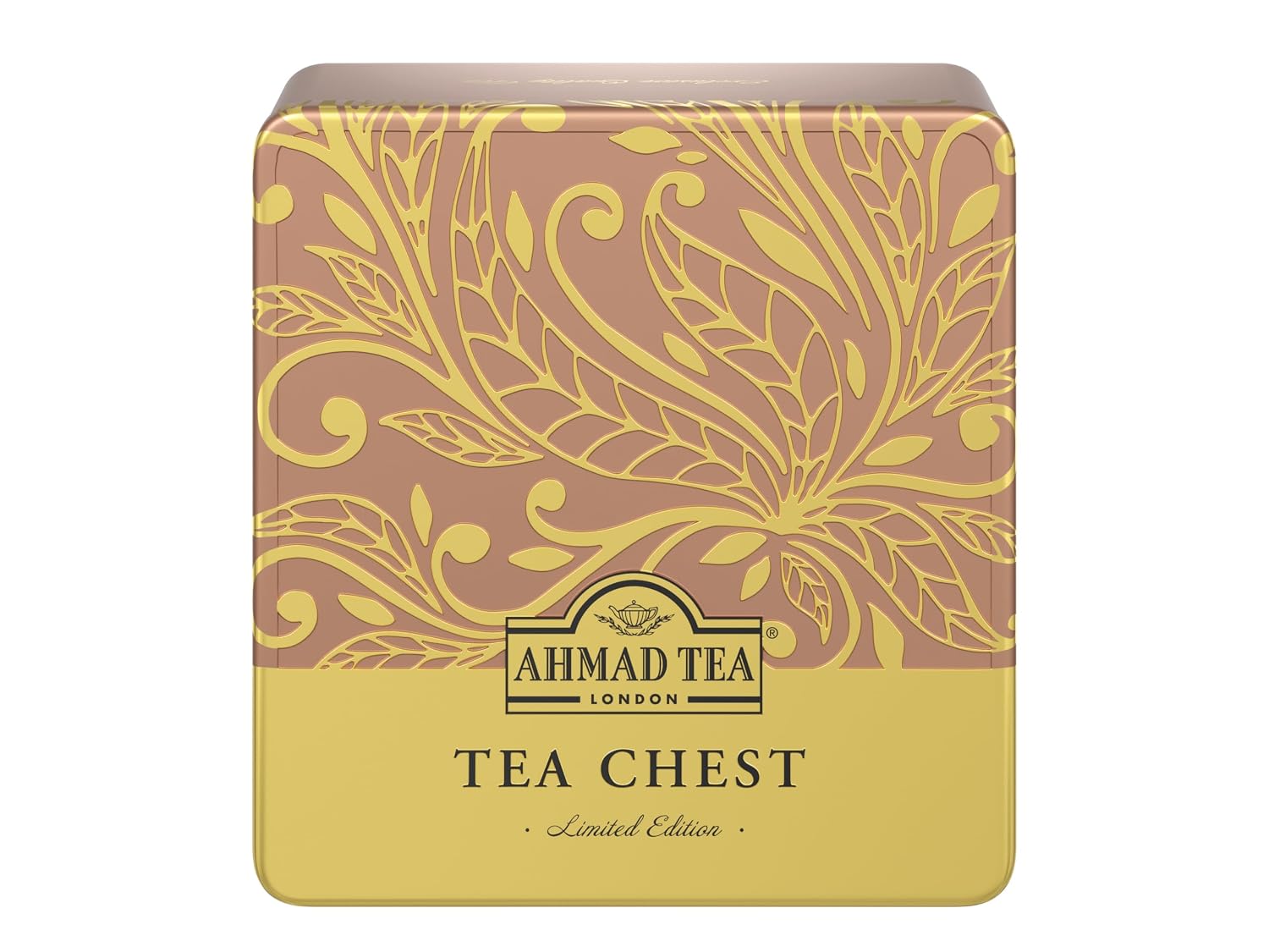 Ahmad Tea Tea Chest Four Pack of 1 Total 40 Enveloped Tea Bags