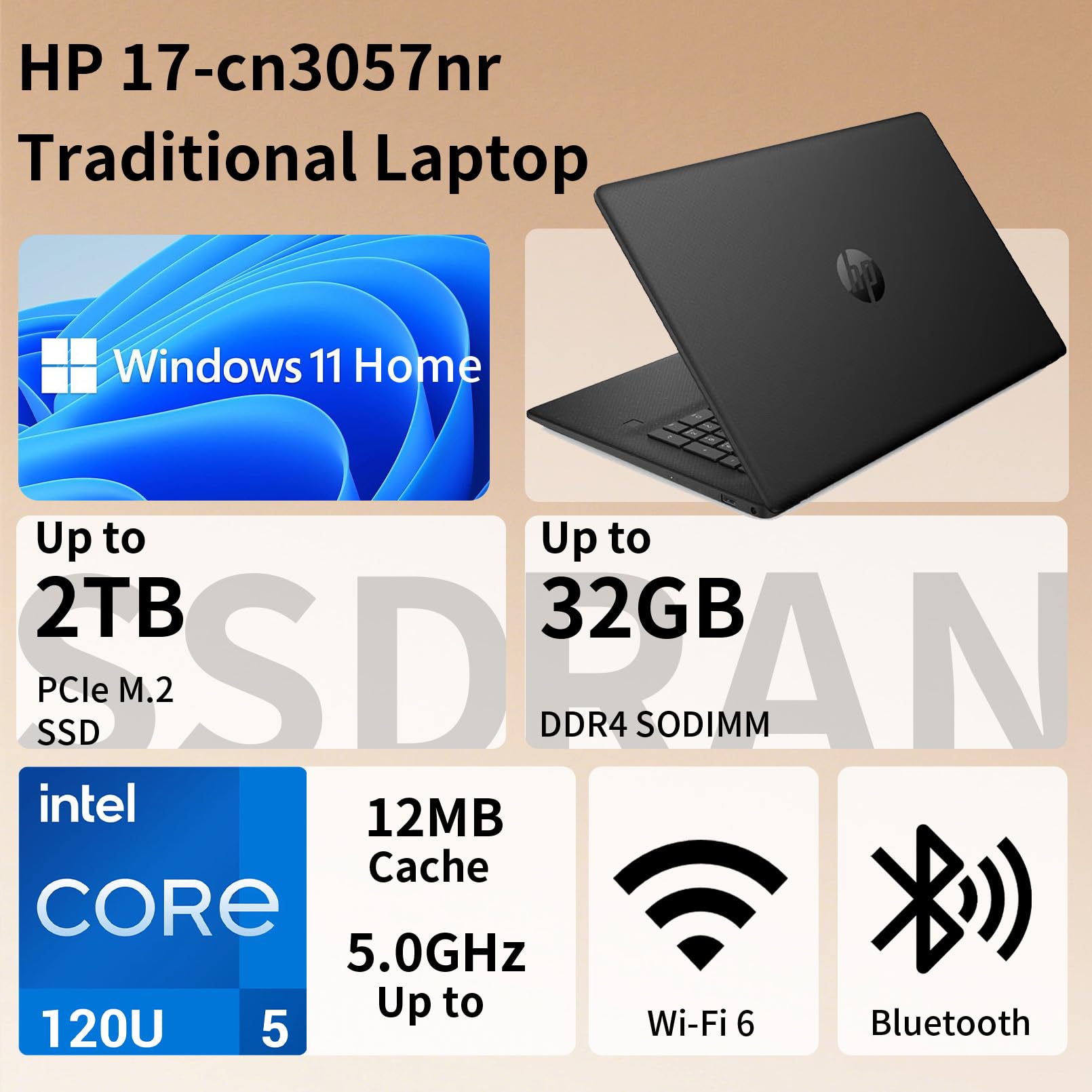 Amazon.co.jp: HP (エイチピー) 2022年版ノートパソコン。17.3インチ