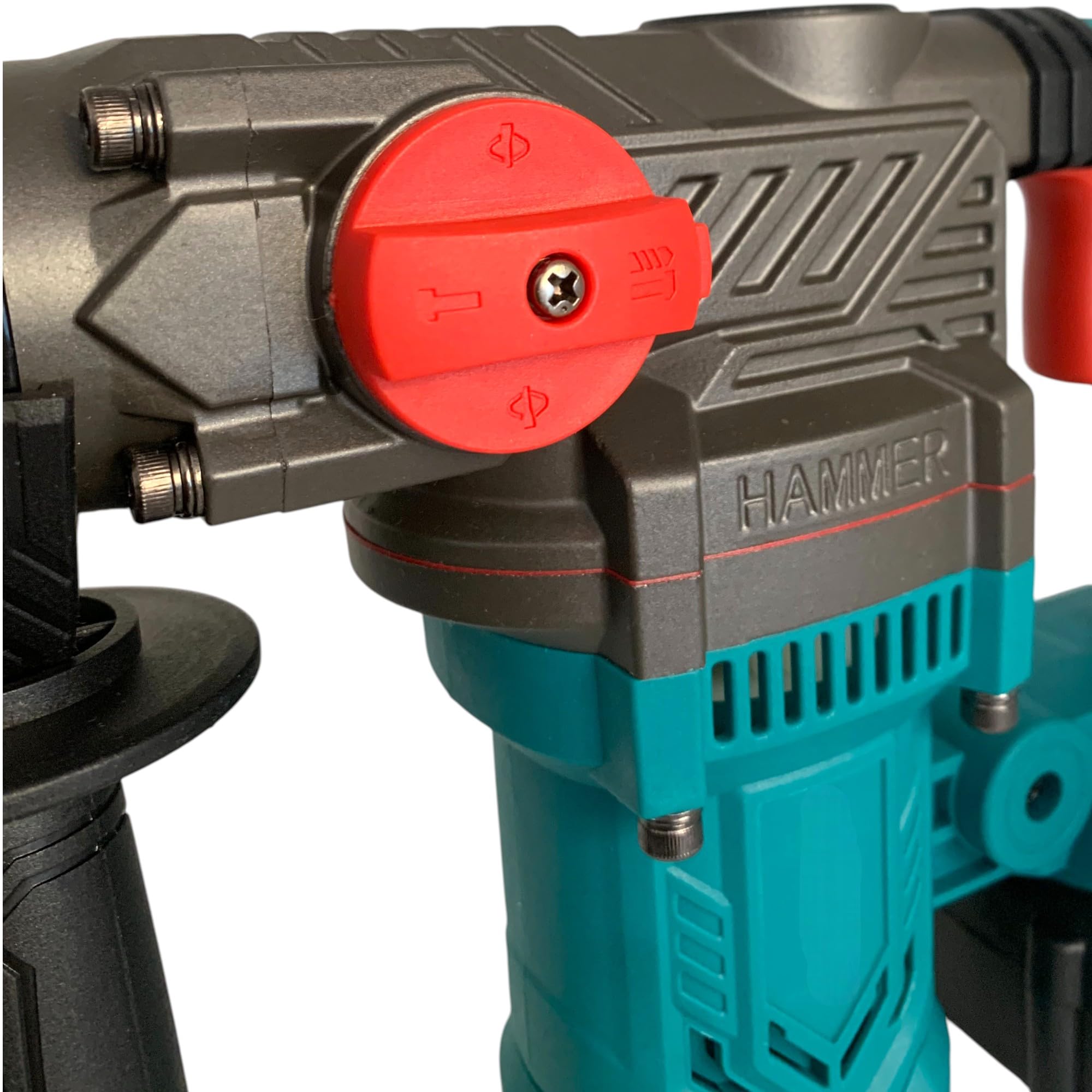 Trapano Martello Demolitore a Batteria 88V SDS PLUS con 2 Batterie 6Ah – Motore Brushless 3.2J, 5200 BPM, Perforatore per Perforazione su Cemento e Muratura