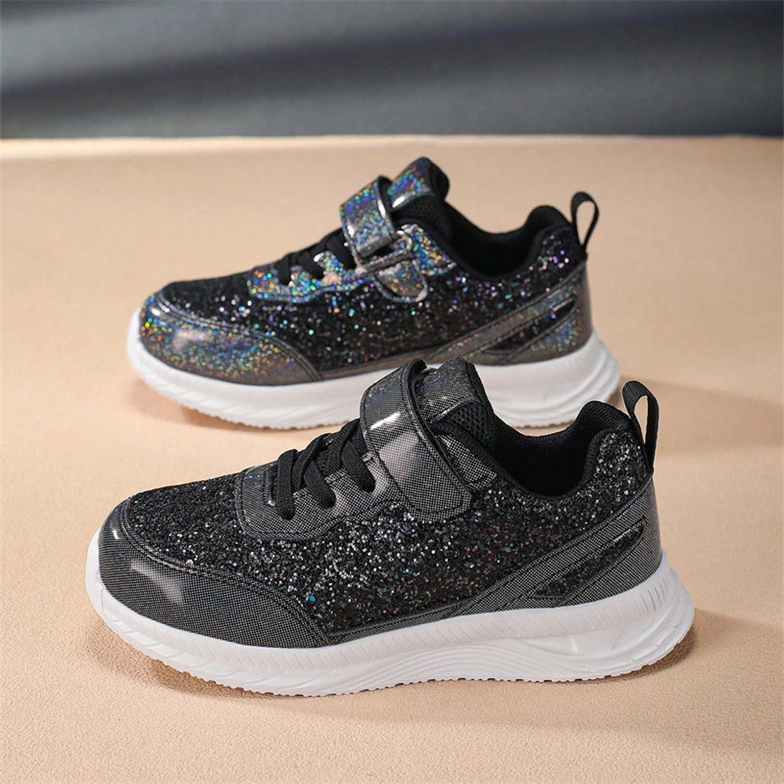 Moda para niñas Zapatos Casuales,Zapatillas Casuales Frescas Zapatillas Deportivas Sencillas Calzado versátil Uso cómodas de Deporte Suela Suave y Antideslizante niños 4 a 12 años#Z