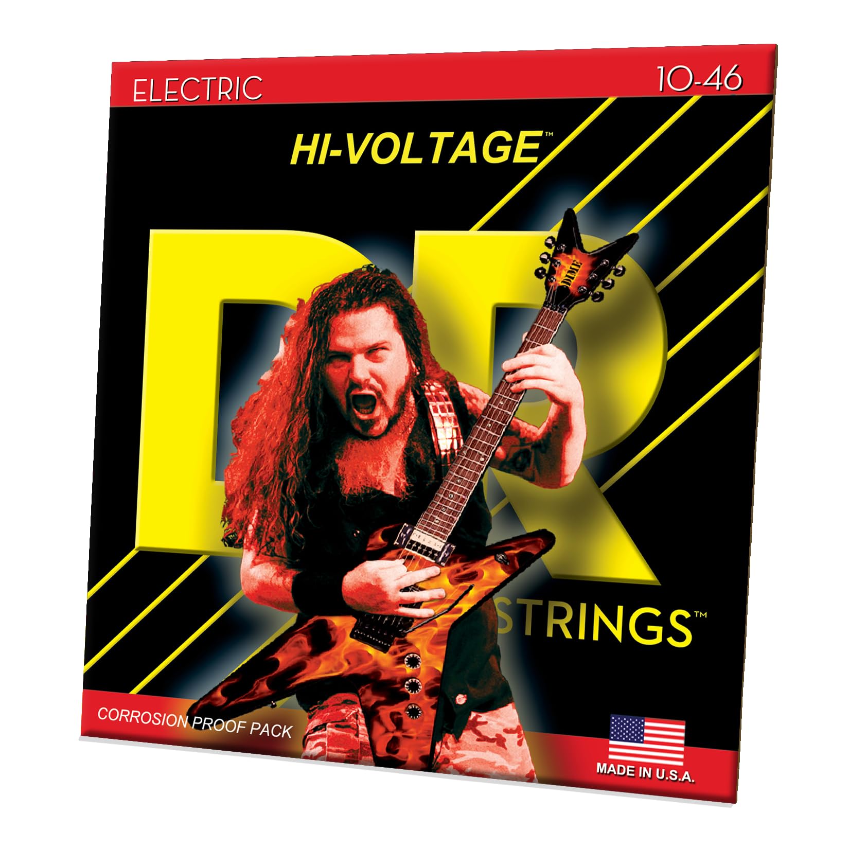 Amazon.com: DR Strings DBG-10 Hi-Voltage Dimebag Darrell Signature