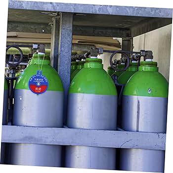 Amazon.com: PartyKindom Oxygen Cylinder Status Board 8x8cm