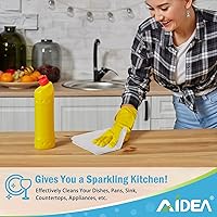 Vista 5 de AIDEA - Paño de limpieza de microfibra sin bordes, paño para quitar el polvo, paño para lavar el automóvil, Blanco