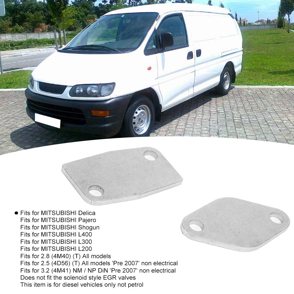 Kit di Rimozione EGR Piastrine di Blocco 985984415261 Adatte per Mitsubishi Delica Pajero