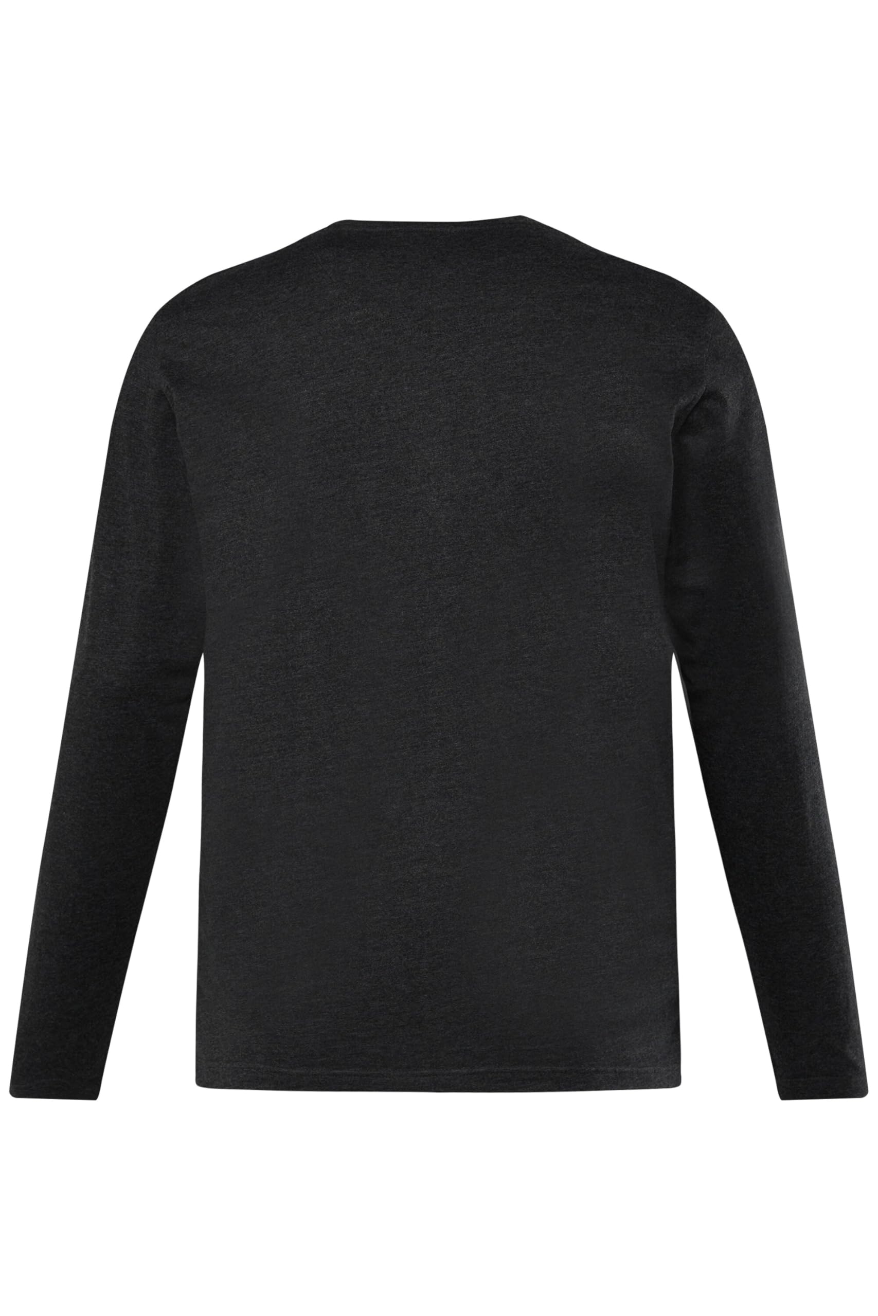 Men Plus Hommes Grandes Tailles L-8XL Henley, Manches Longues et col Rond, Collection Basic 836383