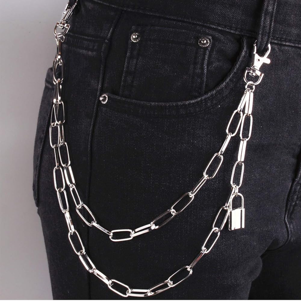小物 walletchain +necklace 18K White Gold Infinity Bloom Chain & Wallet Chain - Pants