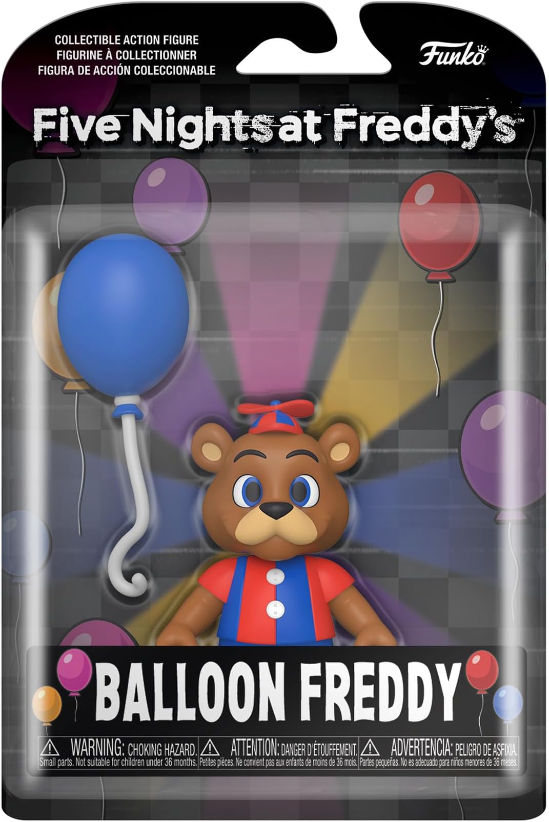 Funko Action Figure: Five Nights At Freddy's (FNAF) SB - Balloon Freddy Fazbear - Collectable Toy - Gift Idea - Official Merchandise