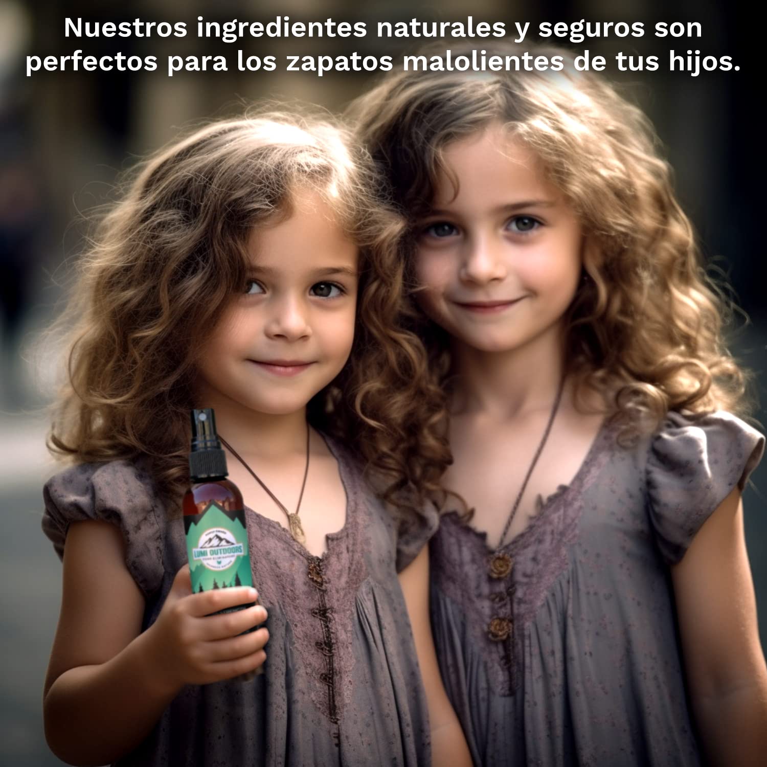 Desodorante de Pies y Zapatos en Aerosol - Eliminador de Olores - Fuerza Extra - Eucalyptus Lemongrass - Lumi Outdoors
