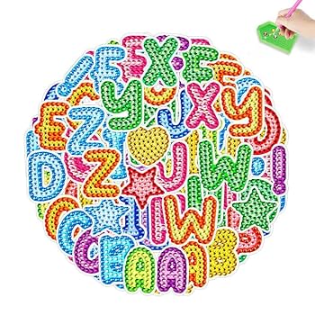 子供の絵 Amazon | MEGZIHXN 5D DIYダイヤモンドアート ステッカー 子供用