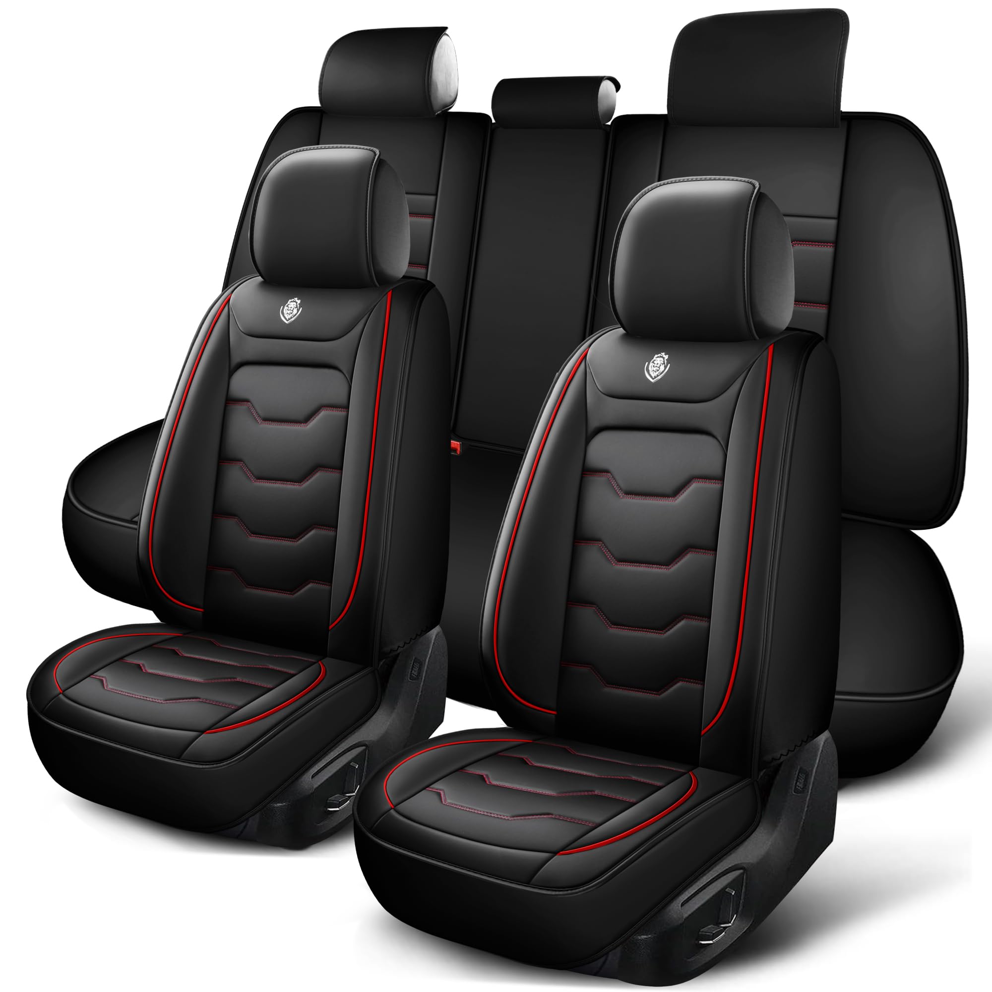Wertigen Red Lines Seat Covers