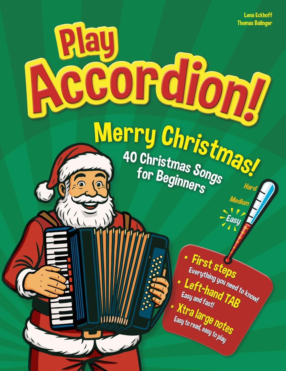 Play Accordion!: Merry Christmas! 40 Christmas Songs for Beginners