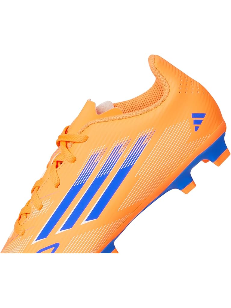 Orange adidas F50 Club Firm Ground/Multi Ground Cleats (Little Kid/Big Kid)