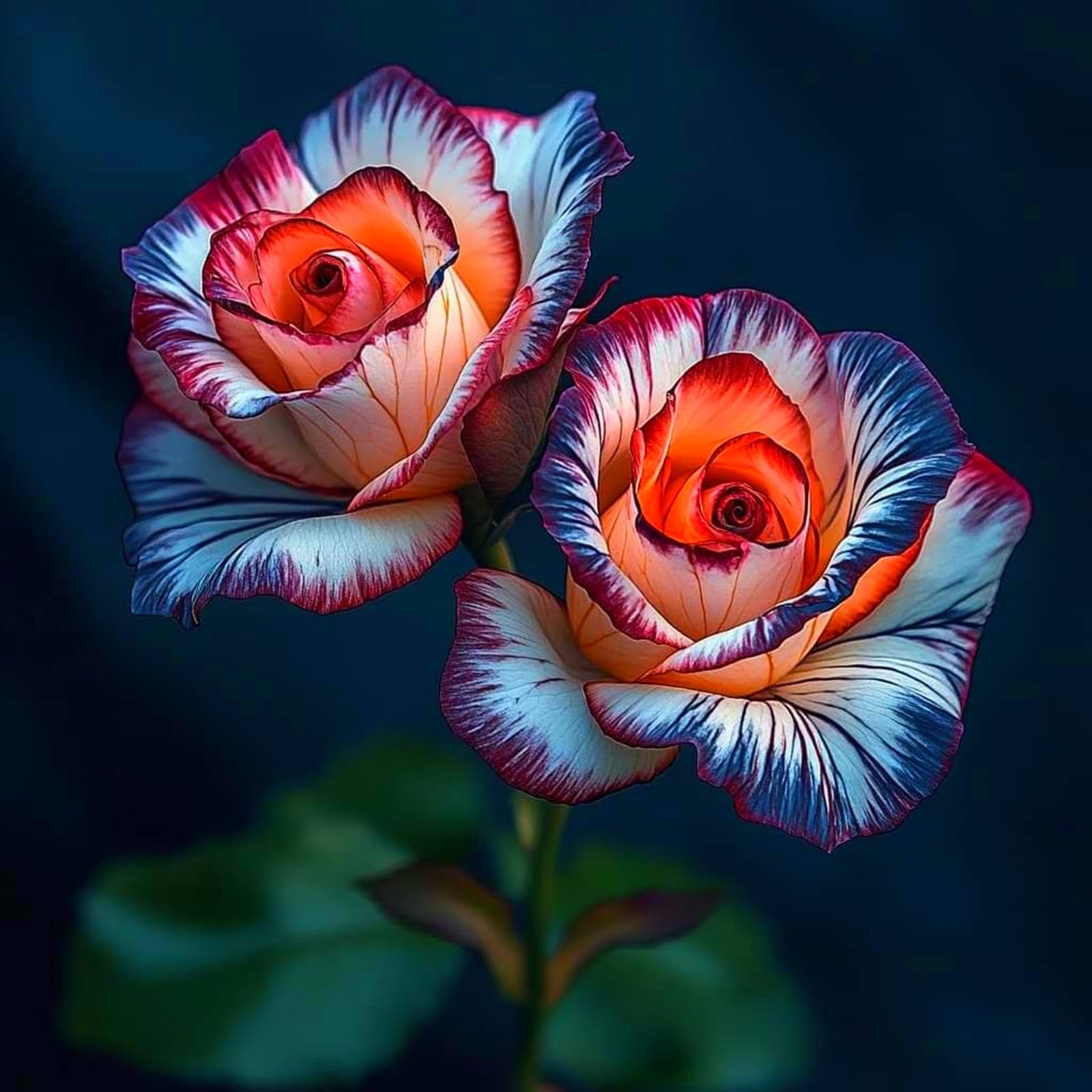 Rose Bulbs Can Be Planted Now UK, Surprise Growth, Garden Decoration, No Watering Required, Fragrant Flowers, Suitable for Autumn-1 Rhizome-J