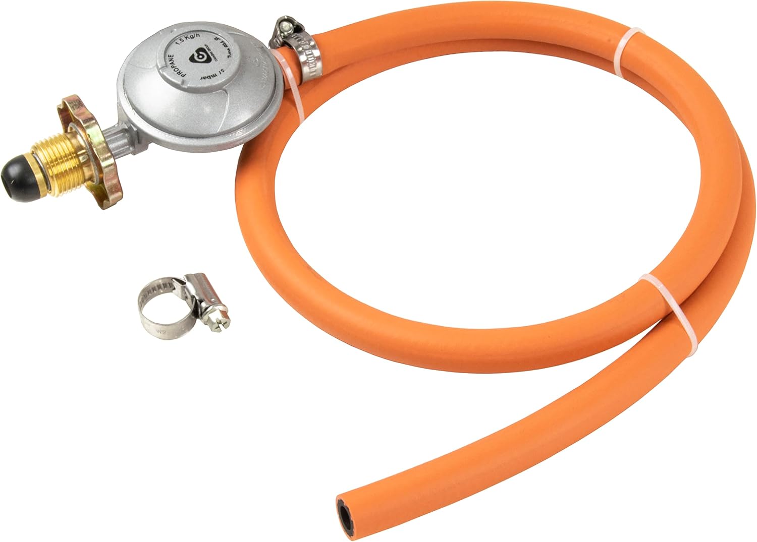 HAMILTON GAS PRODUCTS HandWheel Propane Gas Hose Kit 2m of 8mm Hose