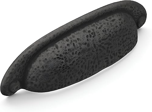 Miniatura 2 de Hickory Hardware P3002-RI Perilla de 1-14 pulgadas de la colección Refined Rustic, hierro rústico