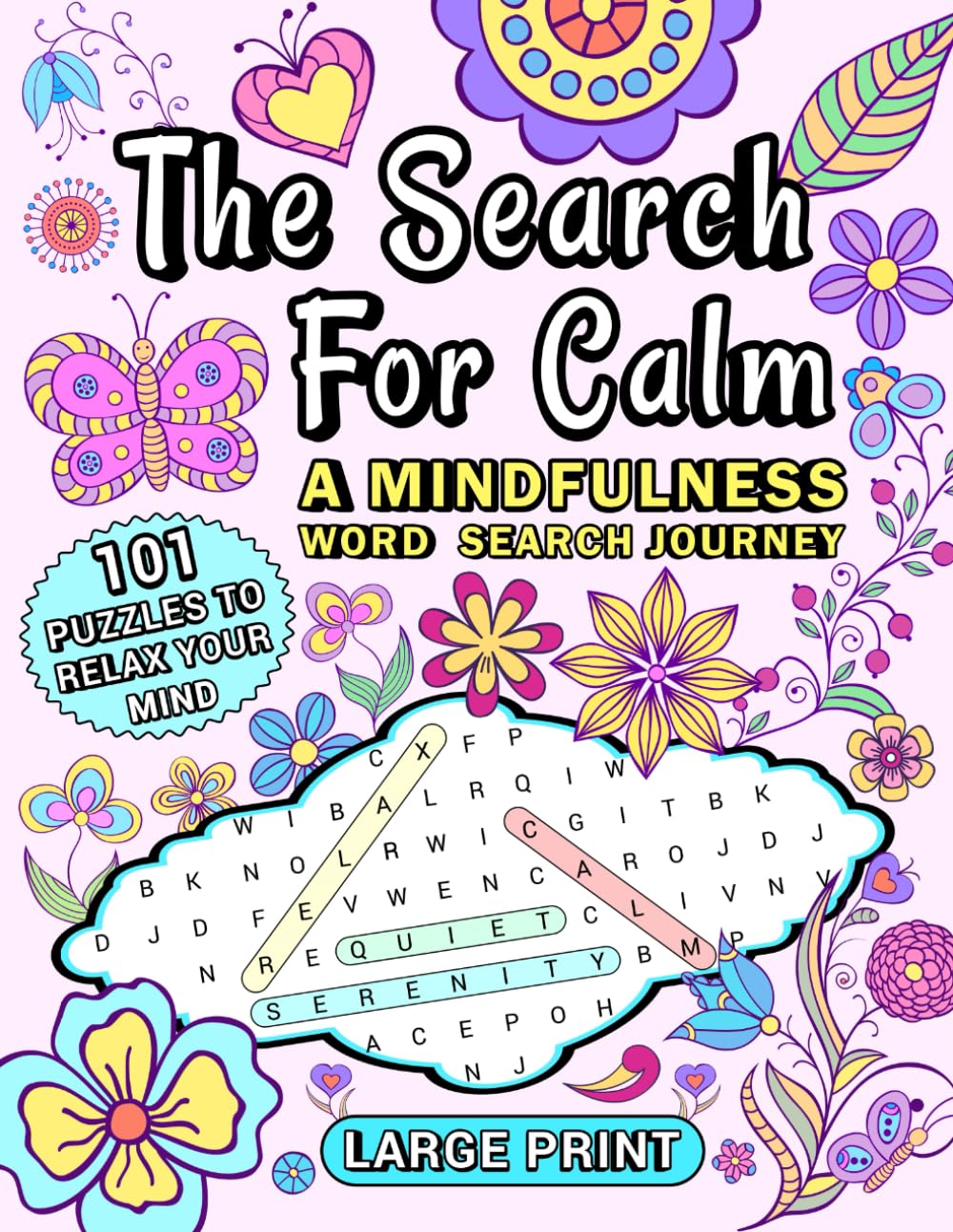 The Search For Calm: A Mindfulness Word Search Journey