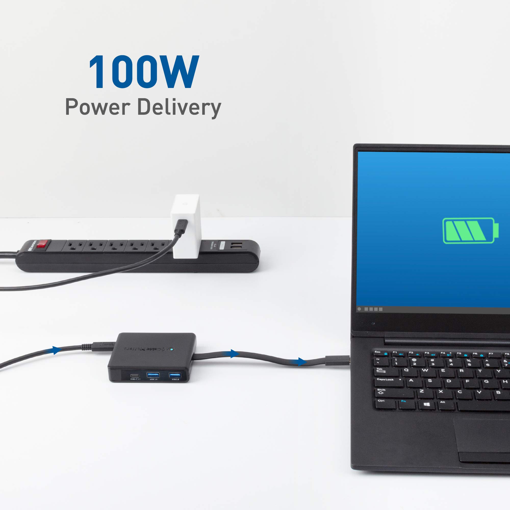 Buy Cable Matters Triple Monitor USB C Hub (USB C Dock) with 3X DisplayPort, USBA and USBC