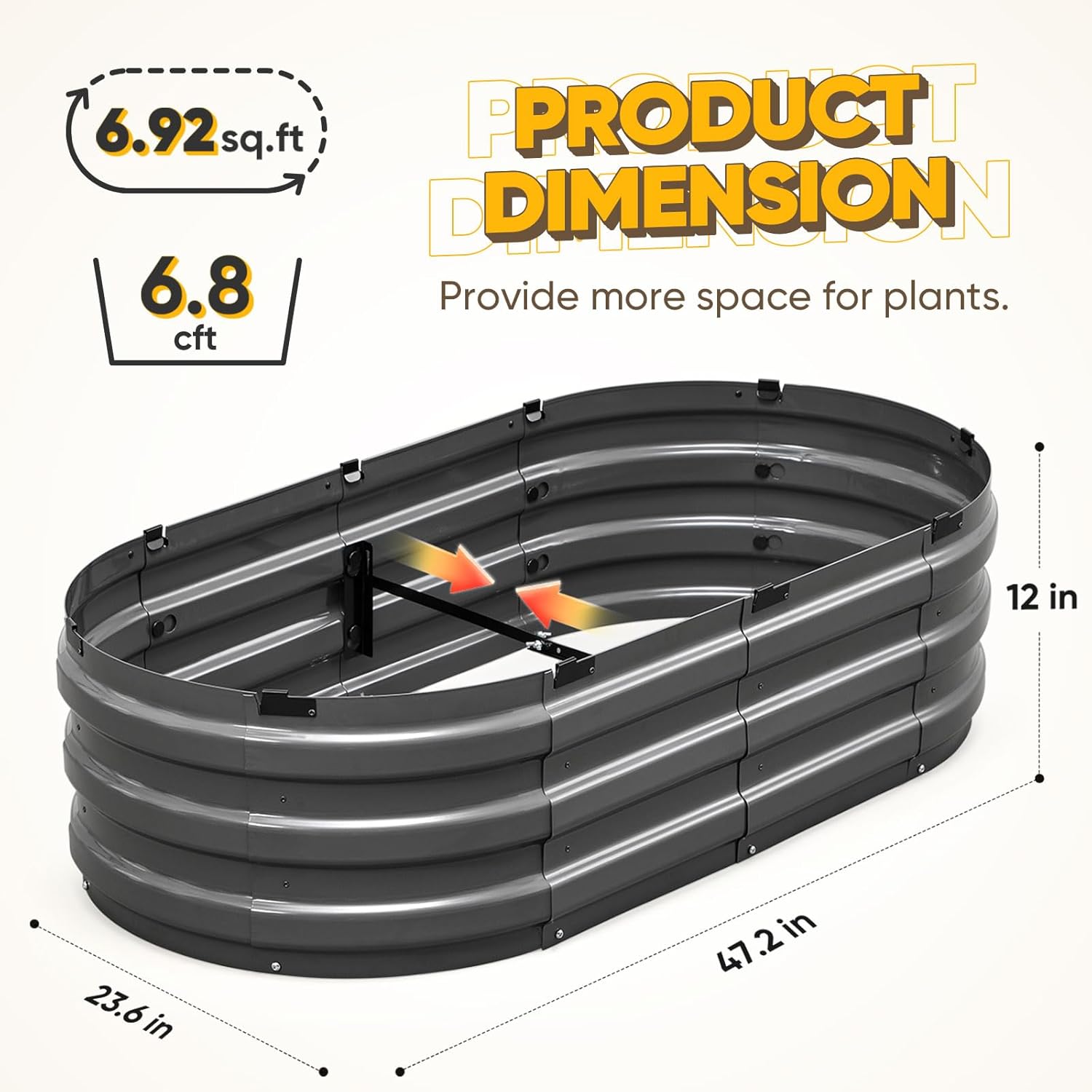 KING BIRD Faster Assembly Raised Garden Bed Bundle with Raised Garden Bed with Legs