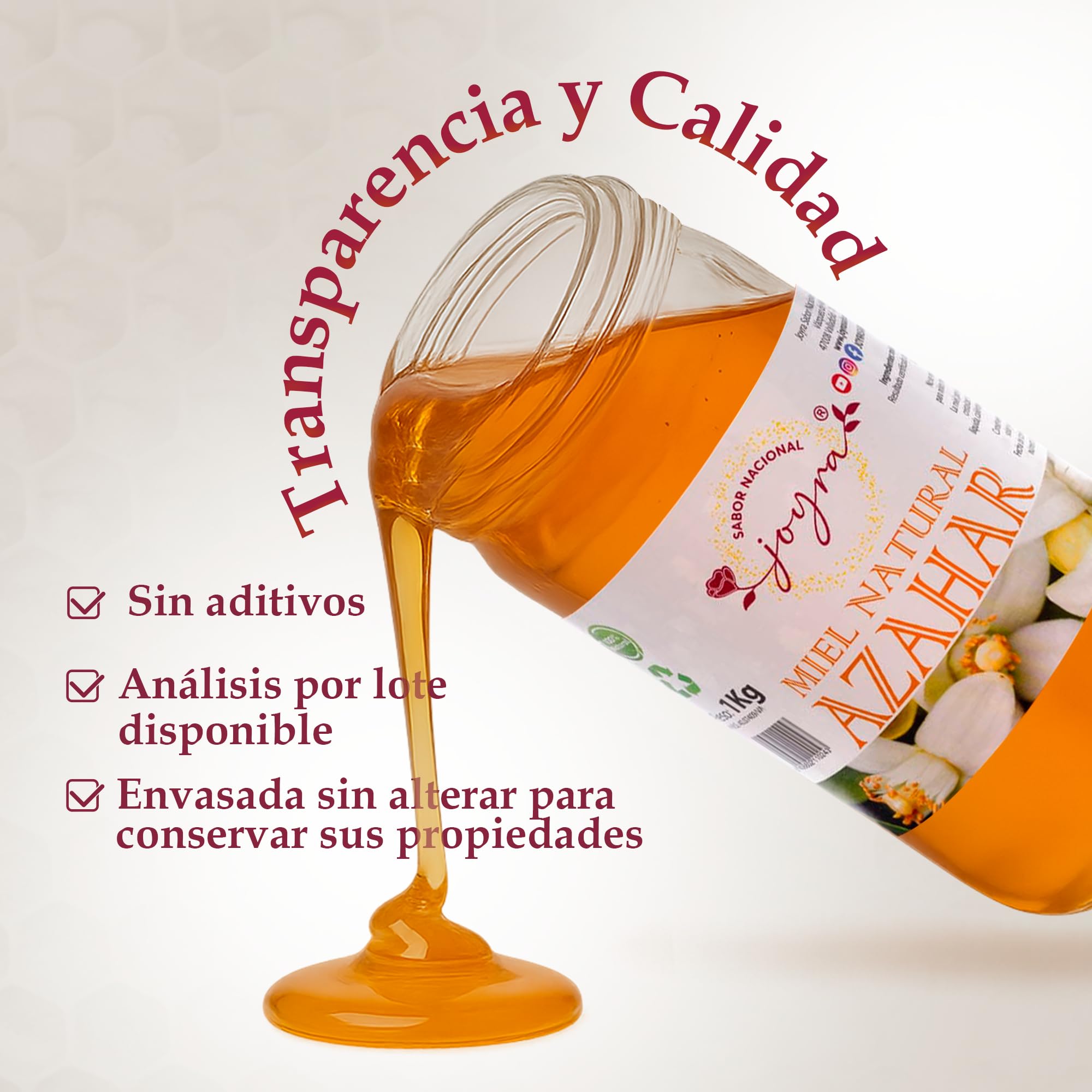 Miel Cruda, 100% MIel Pura de Abeja. Natural y Artesanal. 27 Variedades de sabores, APICULTURA ESPAÑOLA. Sin Pasteurizar, conservan Polen, Enzimas y Antioxidantes. (1 KG, Miel de Eucalipto) - 5