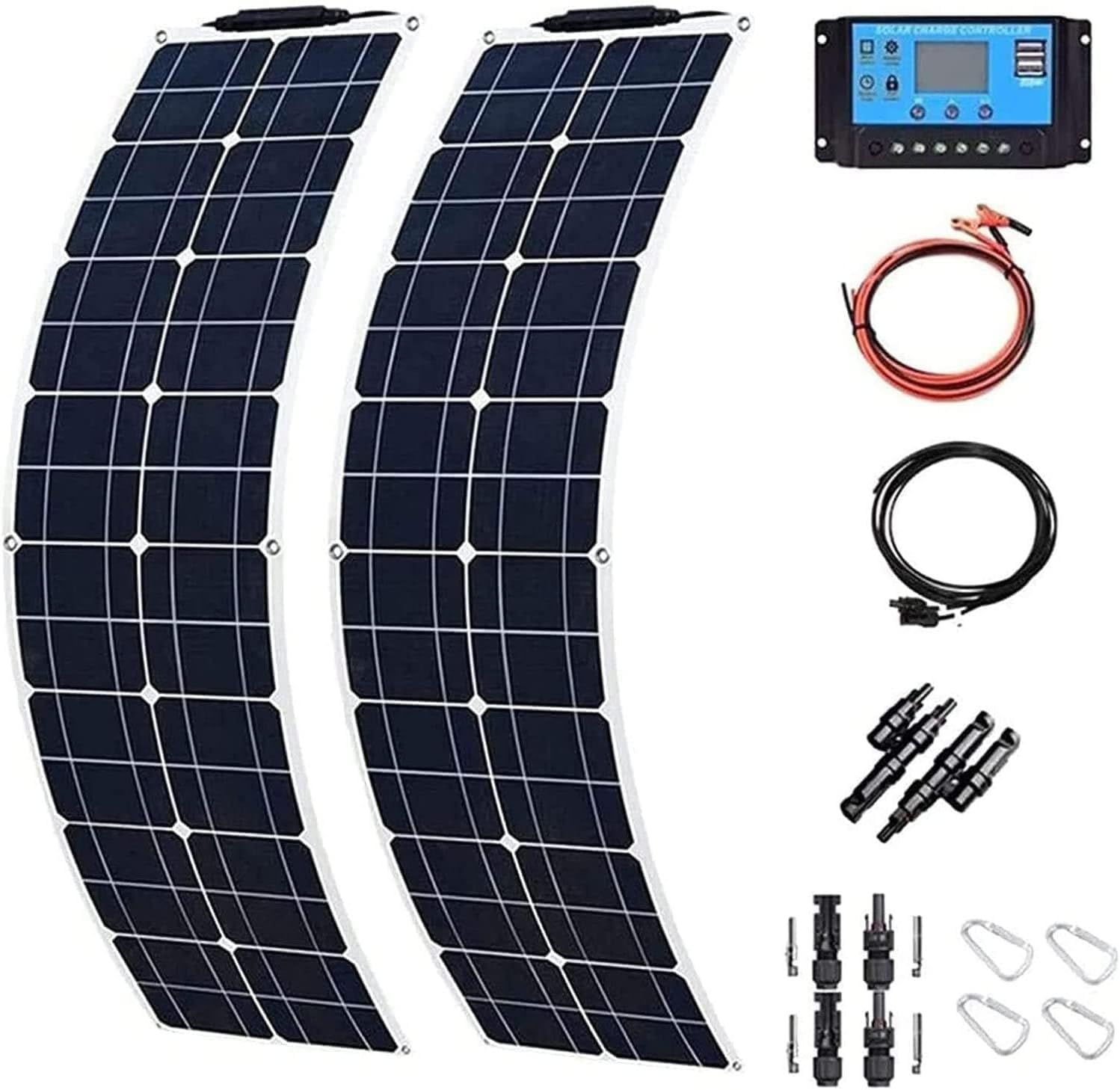 Panneau solaire flexible pour bateau et camping-car module 600w