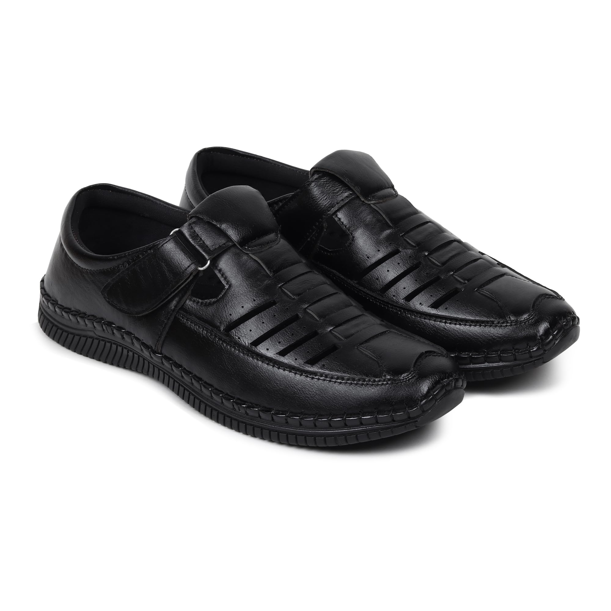 Zixer E7011 Ethnic Wear Wedding Party Half Shoes for Men Mojri Casual Formal Back Open Shoe Casuals for Men-image-38