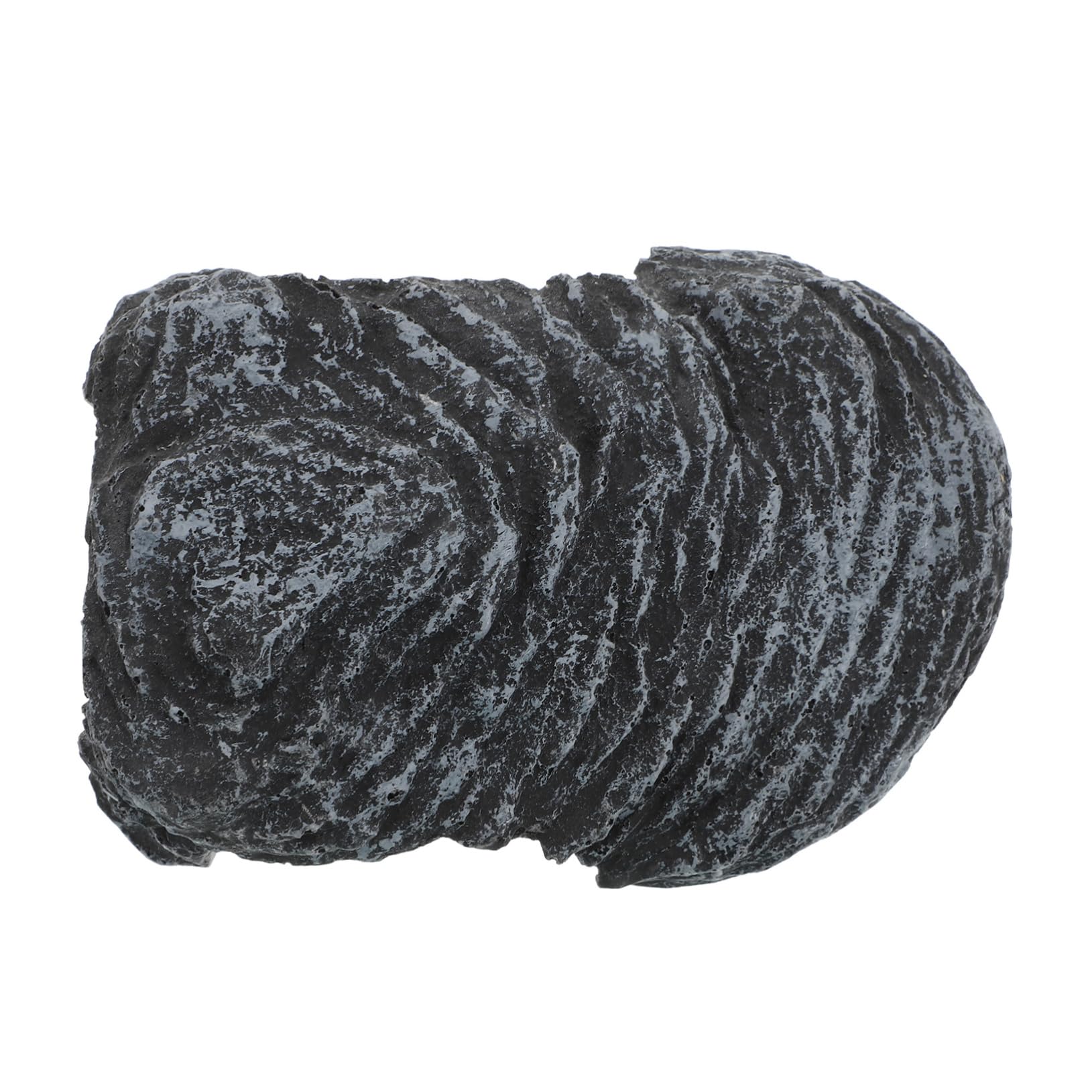 Garneck Reptile Hideout Basking Platform Aquarium Turtle Platform Resin Rock for Tortoise