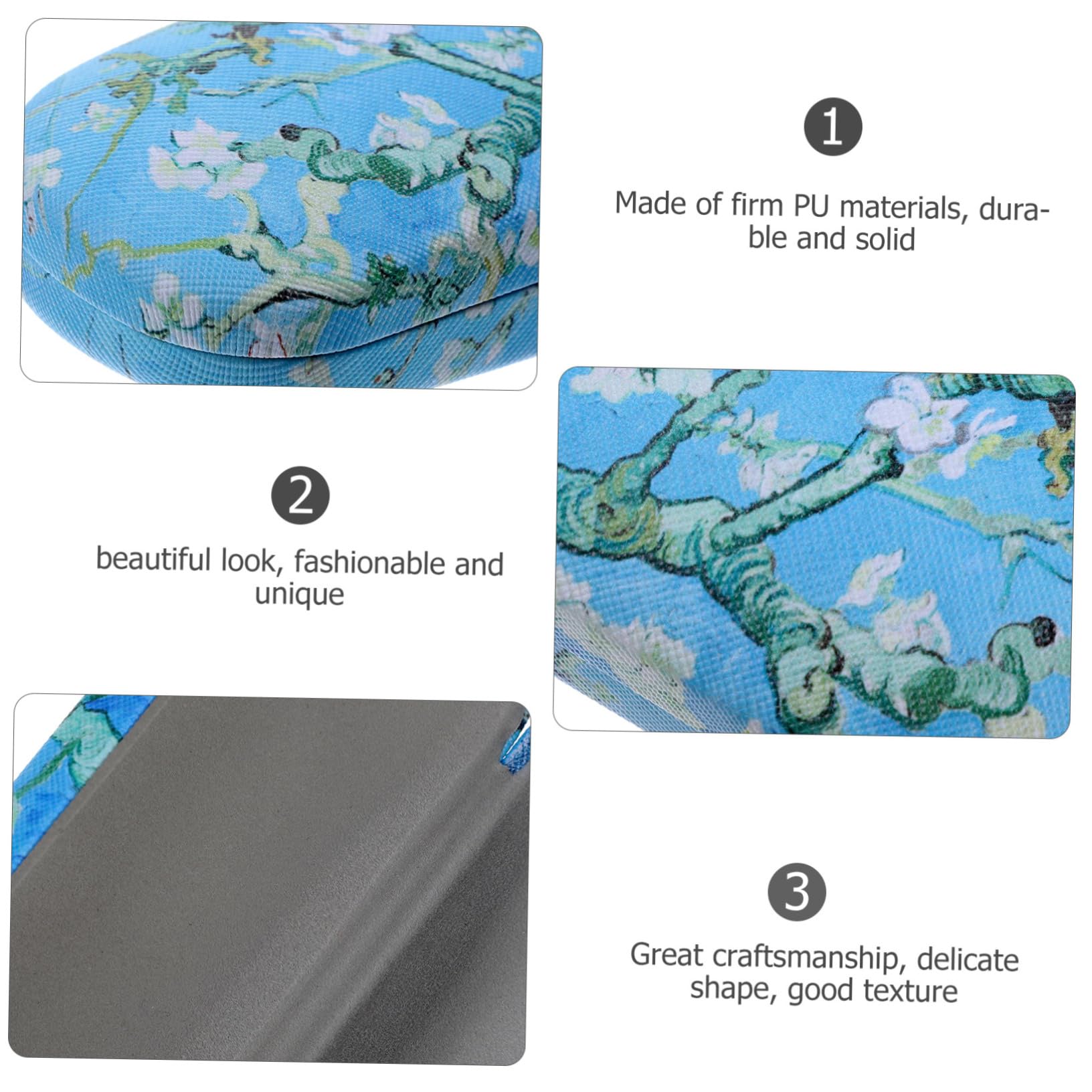 BESPORTBLE 5 Set Scatole Per Espositore Per Occhiali Da Sole Impilabili Per Donna Custodia Per Occhiali A Forma Di Girasole Custodia Per Occhiali Per Donna 2 pezzi*5