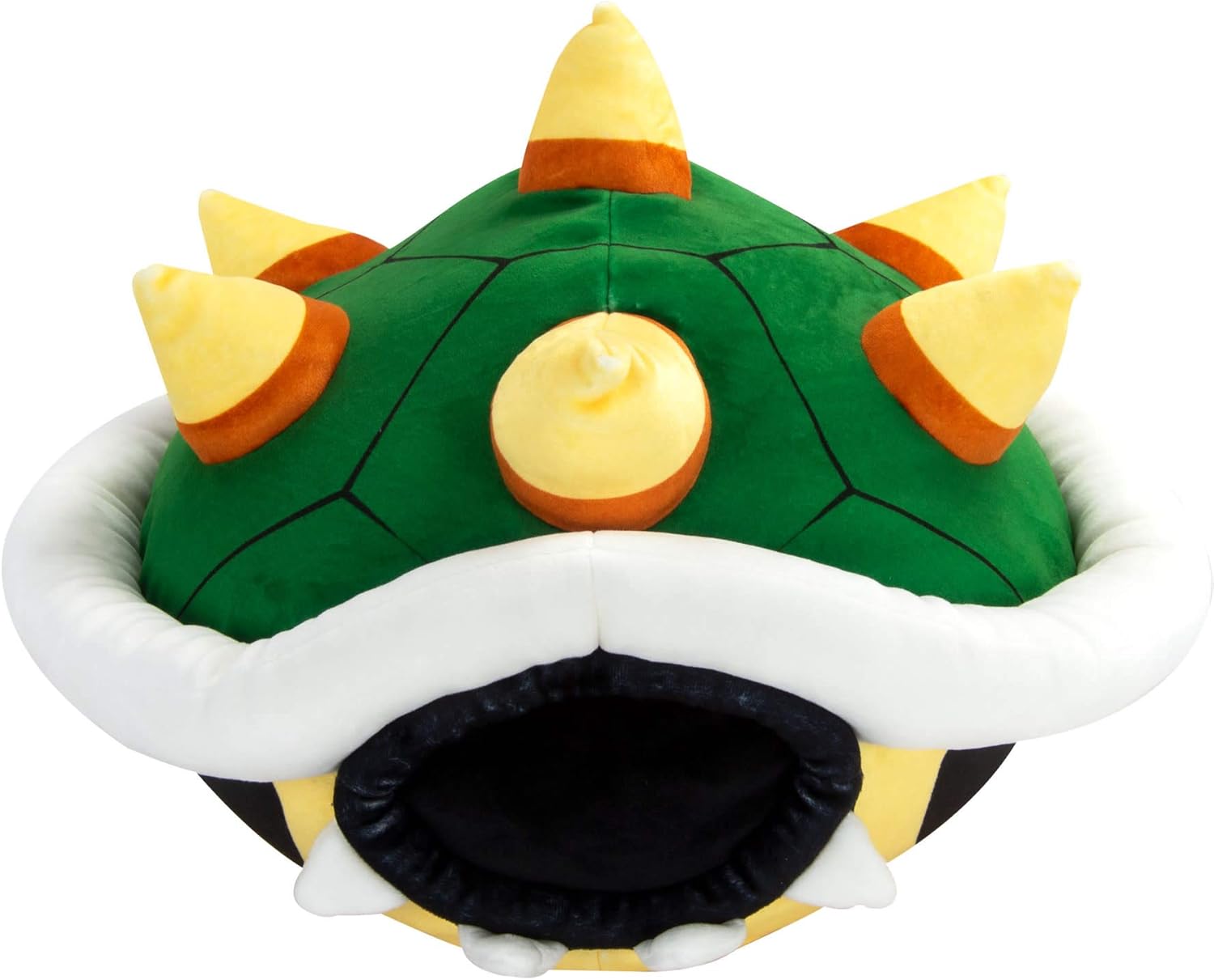 Club Mocchi-Mocchi Bowser Shell Plush - Super Mario Officially Licensed Squishy Collectible Plush Pillow - Gamer Room Decor - 15 Inch - Ages 3+